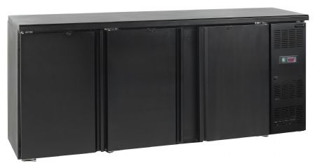 Arrière bar positif 3 portes pleines à fermeture automatique - Tefcold - CBC310