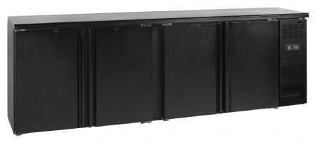 Arrière bar positif 4 portes pleines à fermeture automatique - Tefcold - CBC410