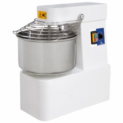 Pétrin spirale mobile monophasé avec cuve 16L et 1 vitesse Pétrin spirale mobile monophasé avec cuve 16L et 1 vitesse