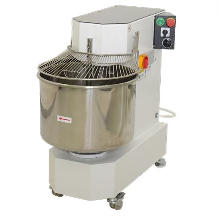 Pétrin boulangerie à spirale 25 L, 2 vitesses, avec minuteur, 400x800x950 mm - Virtus - CBD0060 Pétrin boulangerie à spirale 25 L, 2 vitesses, avec minuteur, 400x800x950 mm - Virtus - CBD0060