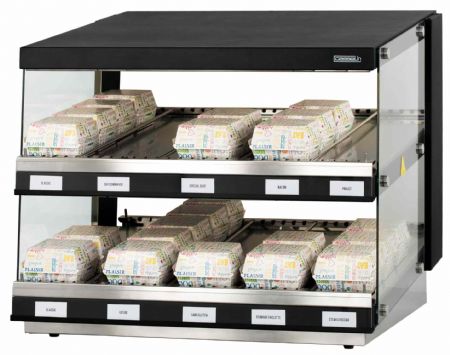 Bin - Passe Burger 80cm 2 niveaux Monophasé - Casselin - CBIN