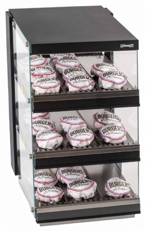 Bin - Passe Burger 55cm 3 niveaux Monophasé - Casselin - CBIN553