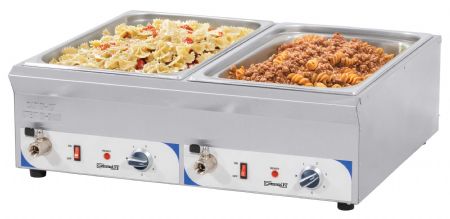 Bains Marie Double bain-marie avec robinet de vidange GN 1/1 - 100 mm - Casselin - CBMDV100 Bains Marie Double bain-marie avec robinet de vidange GN 1/1 - 100 mm - Casselin - CBMDV100