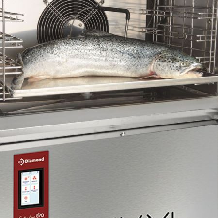 Cellule de congélation rapide professionnelle GN 1/1 positive et négative 800x825x1620 mm - Diamond Promo - CBT101/R2