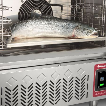 Cellule de refroidissement professionnelle acier inox 15 niveaux GN 1/1 - 790x830x1770 mm