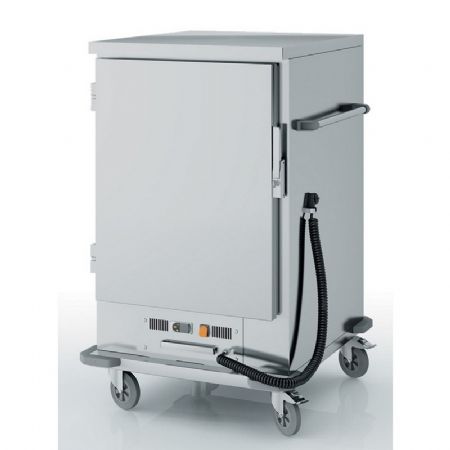 Chariot chauffant de liaison GN2/1 - 767x850x1240mm