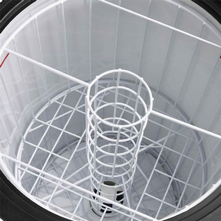 Refroidisseur de fûts canettes compact sur roulettes avec panier - Tefcold - CC55