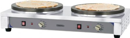 Crêpière double premium 40cm électrique - Casselin - CCD40EP