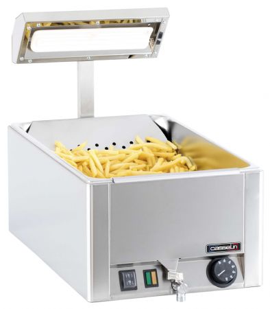 Chauffe frite à poser GN 1/1 céramique 330x540x500 mm - Casselin - CCF1