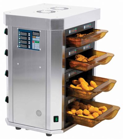 Coffre de conservation et de maintien en température vertical S - 4 bacs - Casselin - CCMTVS4