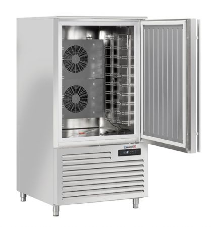 Cellule de refroidissement rapide inox 10 niveaux -790x900x1535 mm