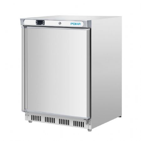 Mini armoire négative 140 L 600 mm inox - Polar - CD081