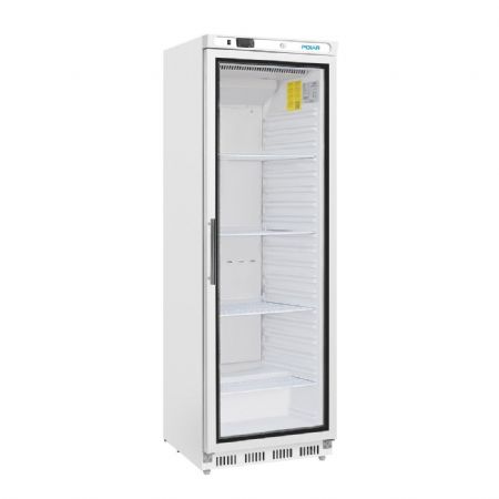 Vitrine réfrigérée positive blanche 400 litres - 600x600x1850 mm Vitrine réfrigérée positive blanche 400 litres - 600x600x1850 mm