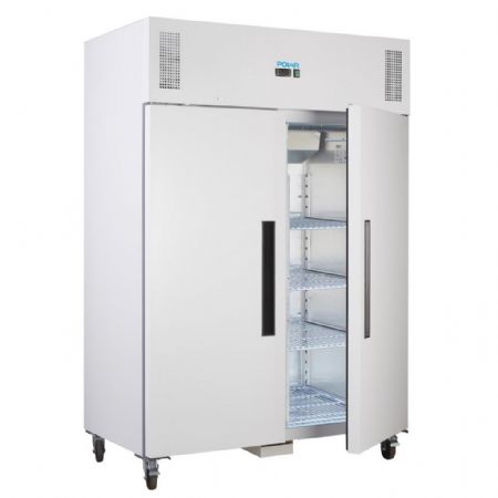 Armoire congélateur professionnelle 1200 L blanche 2 portes - Polar - CD616