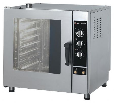 Four mixte professionnel Gaz niveau Commande mécanique - Furnotel - CDA107G