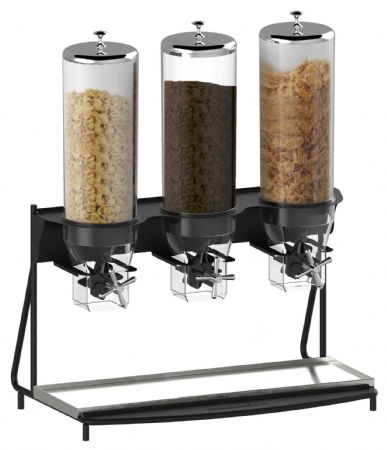 Distributeur de céréale large 3 tubes 3 x 5 litres - Casselin - CDCL3