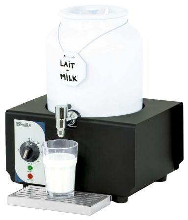 Distributeur boissons chaude de lait chaud en porcelaine 10L - Casselin - CDLPC10