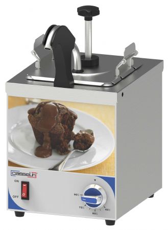 Distributeur à sauce avec pompe et bec chauffant 2,5 litres - Casselin - CDSPBC1