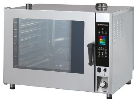 Four mixte professionnel Gaz niveaux commandes programmables écran tactile - Furnotel - CDT207G