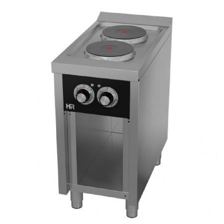 Cuisinière sur placard 2 plaques Triphasé 5,2 kW - Hr Fainca - CE2P750E