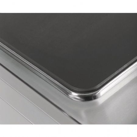 Fourneau profondeur 900 à poser Monophasé 2 plaques 8000 kW - Hr Fainca - CE2P900S