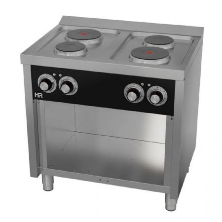 Fourneau profondeur 600 Triphasé 4 plaques 6 kW sur placard - Hr Fainca - CE4P600E Fourneau profondeur 600 Triphasé 4 plaques 6 kW sur placard - Hr Fainca - CE4P600E