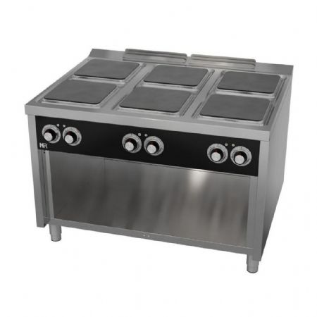 Fourneau profondeur 900 Monophasé 6 plaques 24000 kW sur placard - Hr Fainca - CE6P900E Fourneau profondeur 900 Monophasé 6 plaques 24000 kW sur placard - Hr Fainca - CE6P900E