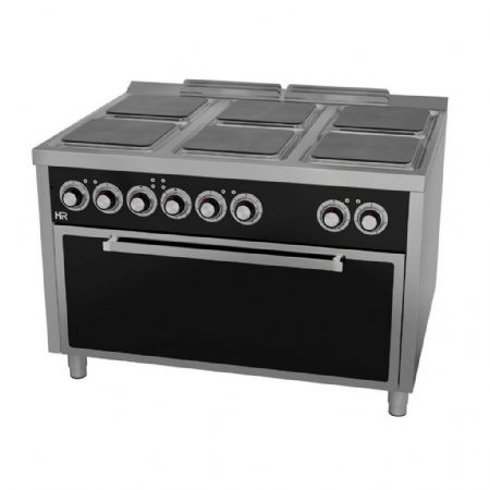 Fourneau profondeur 900 6 plaques Monophasé 31 kW - Hr Fainca - CE6P900HM Fourneau profondeur 900 6 plaques Monophasé 31 kW - Hr Fainca - CE6P900HM