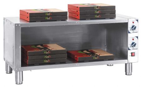 Armoire chaude professionnelle avec dosseret 1094x530x514 mm - Casselin - CEC2N