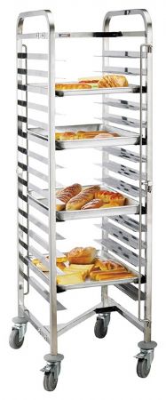 Chariot Porte assiette Échelle pâtissière 15 niveaux 400x600 mm - Casselin - CEPT15