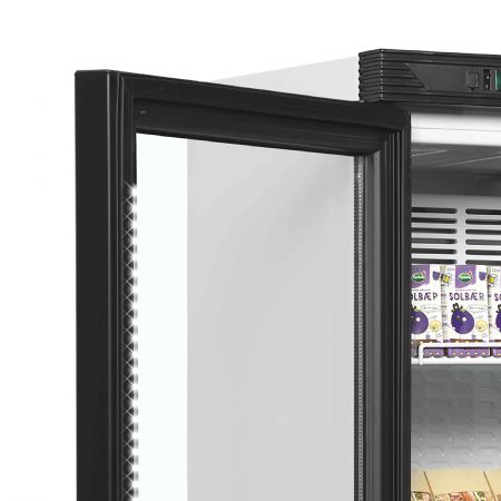 Armoire à boissons charnières côté gauche 1 porte vitrée Blanche positive - Tefcold - CEV425 1 LED L/H