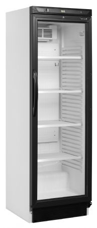 Réfrigérateur à boissons 1 porte vitrée Blanche positive - Tefcold - CEV425 1 LED