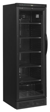 Armoire à boissons charnières côté gauche 1 porte vitrée Noire positive - Tefcold - CEV425 BLACK L/H Armoire à boissons charnières côté gauche 1 porte vitrée Noire positive - Tefcold - CEV425 BLACK L/H