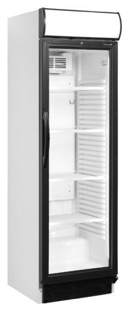 Armoire à boissons 1 porte vitrée blanche positive - Tefcold - CEV425CP 2 LED