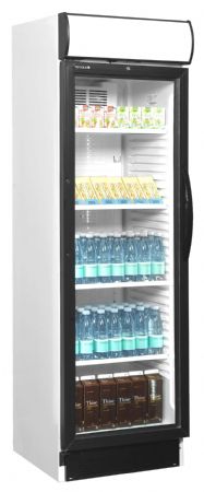 Armoire à boissons charnières côté gauche 1 porte vitrée Blanche positive - Tefcold - CEV425CP 2 LED L/H