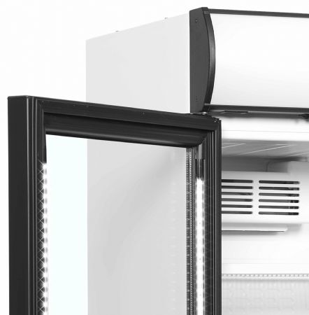 Armoire à boissons charnières côté gauche 1 porte vitrée Blanche positive - Tefcold - CEV425CP 2 LED L/H