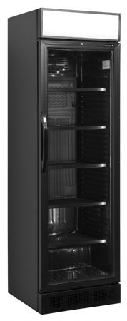 Armoire à boissons noire 1 porte vitrée 345 L +2 à +10 °C - Tefcold - CEV425CP BLACK Armoire à boissons noire 1 porte vitrée 345 L +2 à +10 °C - Tefcold - CEV425CP BLACK