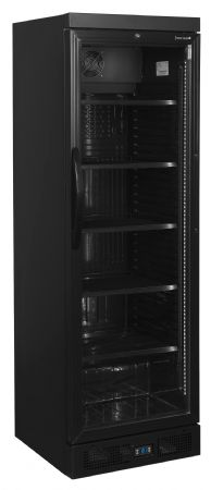 Armoire à boissons noire 1 porte vitrée positive - Tefcold - CEV435 BLACK Armoire à boissons noire 1 porte vitrée positive - Tefcold - CEV435 BLACK