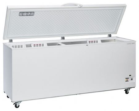 Congélateur coffre couvercle plein 700 L - Coolhead - CF 708