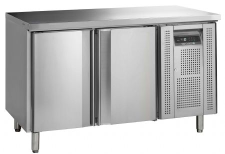 Congélateur de comptoir GN1/1 - 2 portes inox 272 L -20 à -10 °C - Tefcold - CF7210/-SP