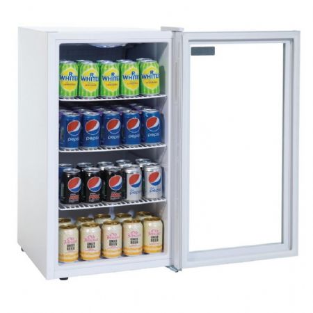 Mini armoire positive 88 L porte vitrée réversible - Polar - CF750