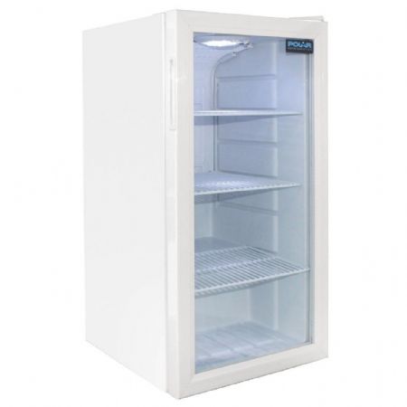 Mini armoire positive 88 L porte vitrée réversible - Polar - CF750