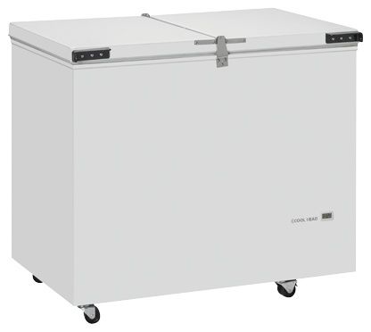 Congélateur coffre couvercle rabattable 302 L - Coolhead - CFB 300