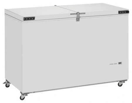 Congélateur coffre couvercle rabattable 409 L - Coolhead - CFB 400