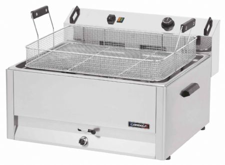 Friteuse cuve ronde à beignets électrique 30 litres - Casselin - CFB30