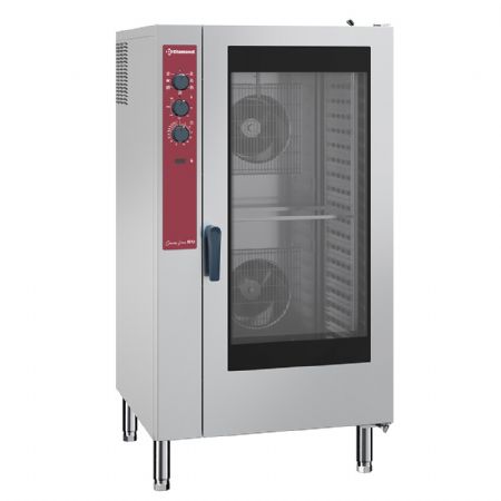Four mixte professionnel électrique à convection, 20 niveaux GN 1/1, humidificateur automatique - Diamond - CFE201/N