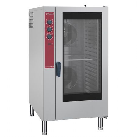 Four mixte professionnel électrique à convection, 20 niveaux GN 2/1 - 40 niveaux GN 1/1, humidificateur automatique - Diamond - CFE202/N