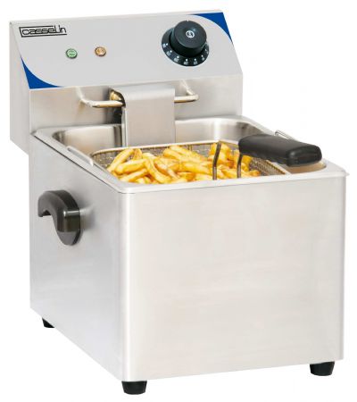 Friteuse A poser petite capacité électrique 8 litres - Casselin - CFE8