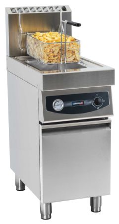 Friteuse professionnelle sur Coffre gaz avec soubassement 17 litres - Casselin - CFG17S