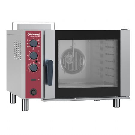 Four gaz  convection 6x GN 1/1 avec humidificateur automatique